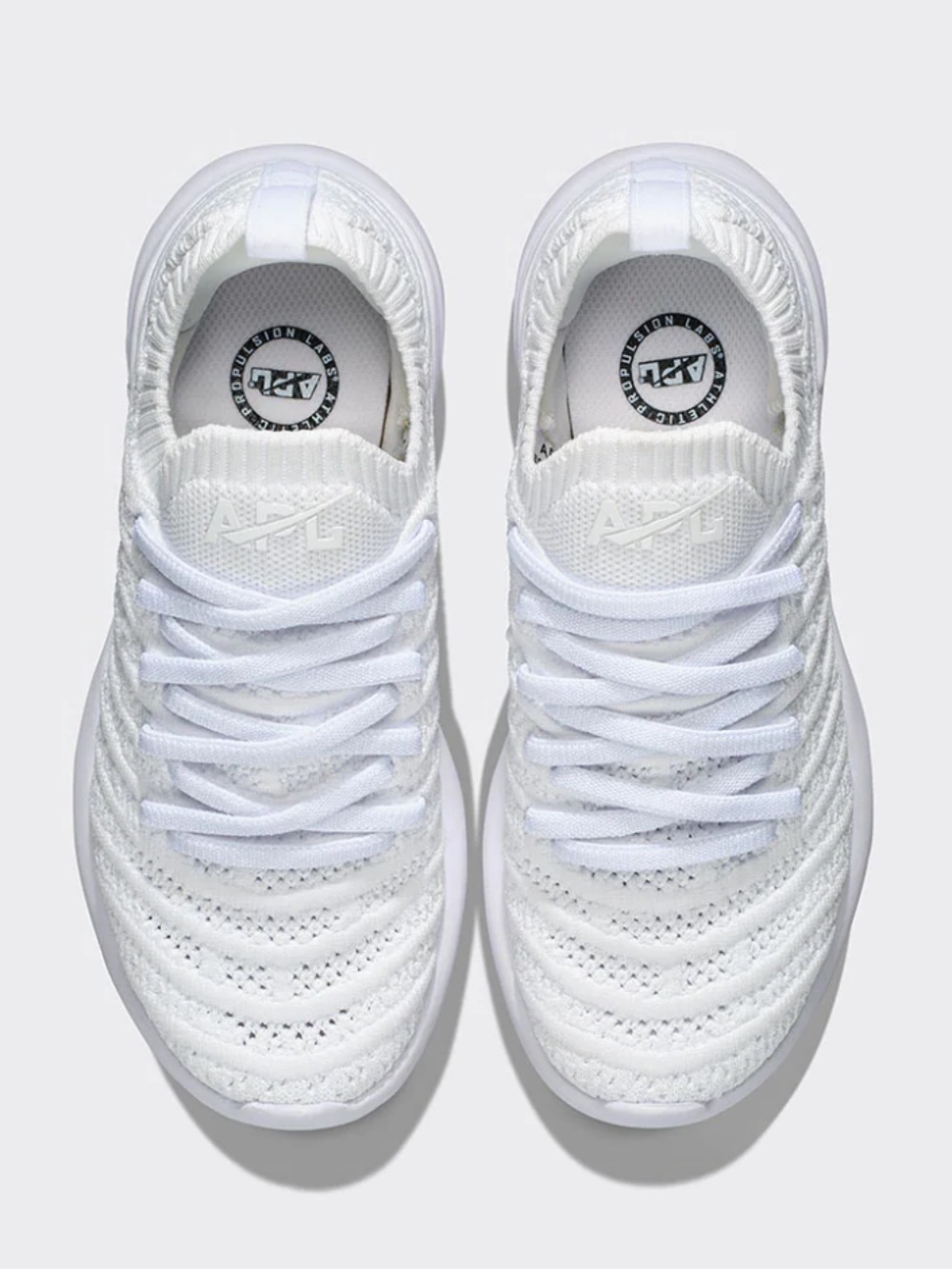 APL Kids White Knit Sneakers